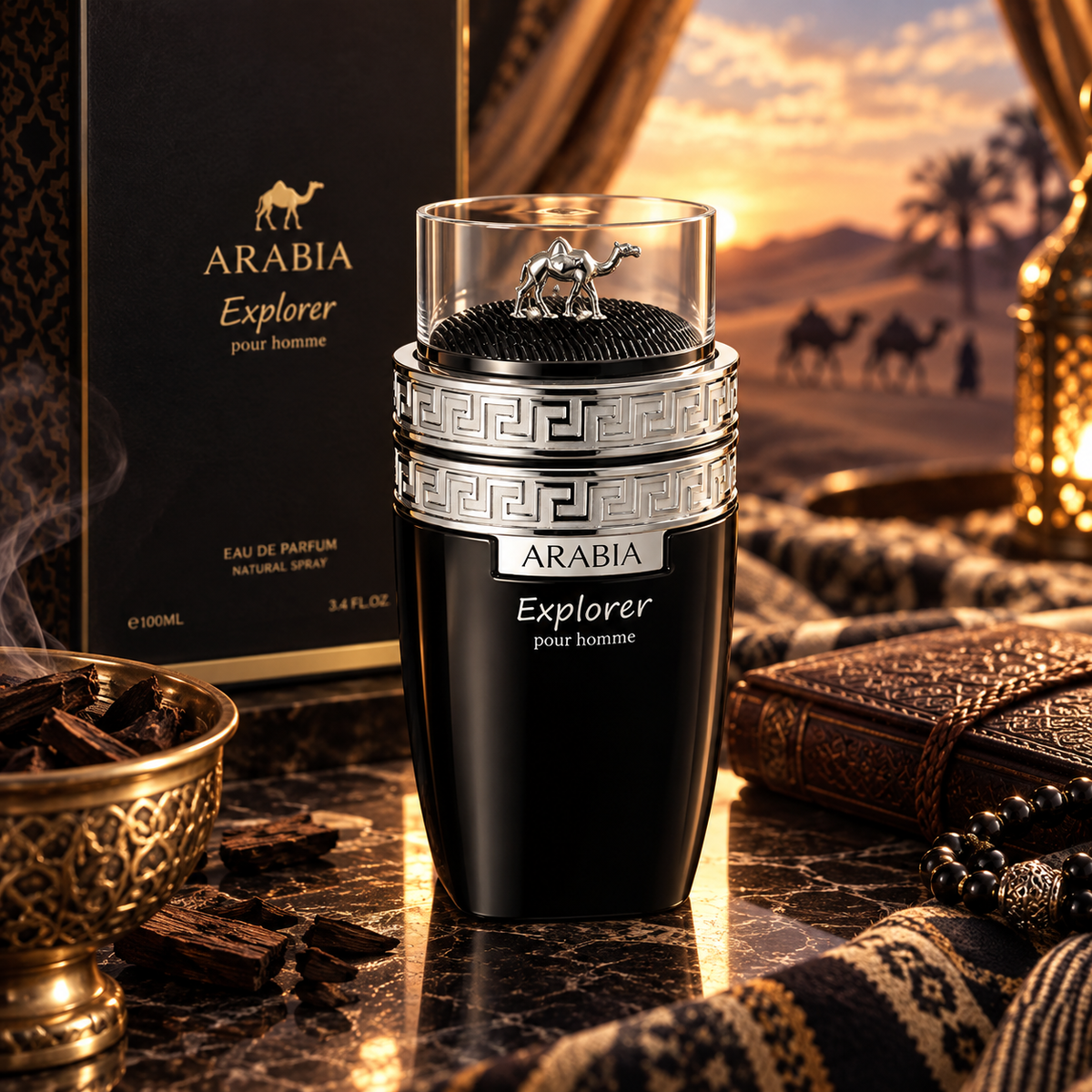 Le Chameau Arabia Explorer Eau de Parfum 100ml bottle