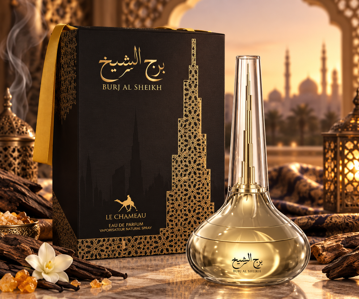 Le Chameau Burj Al Sheikh Eau de Parfum 100ml bottle
