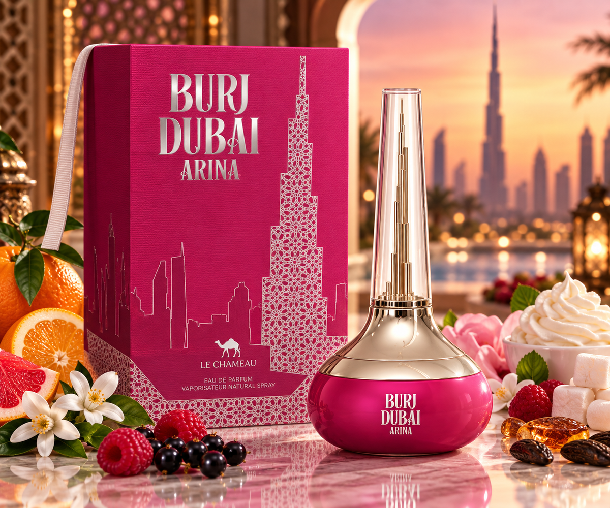 Le Chameau Burj Dubai Arina Eau de Parfum 100ml bottle