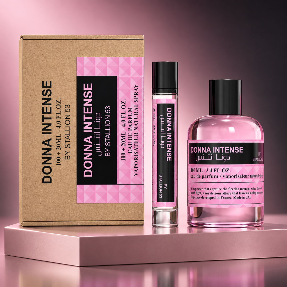 Emper Donna Intense Eau de Parfum 100ml + 20ml bottle
