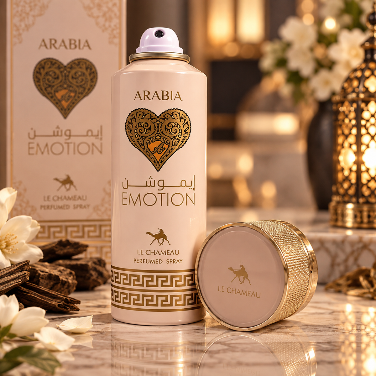 Le Chameau Arabia Emotion Deodorant Body Spray 200ml can