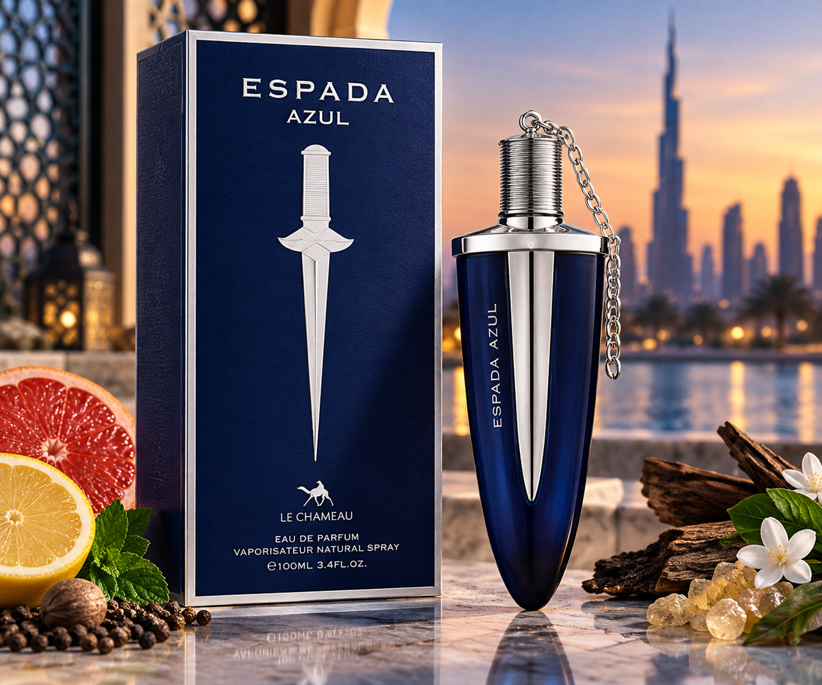Le Chameau Espada Azul Eau de Parfum 100ml bottle