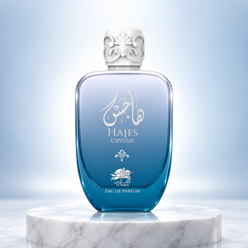 Al Fares Hajes Crystal Eau de Parfum 100ml bottle