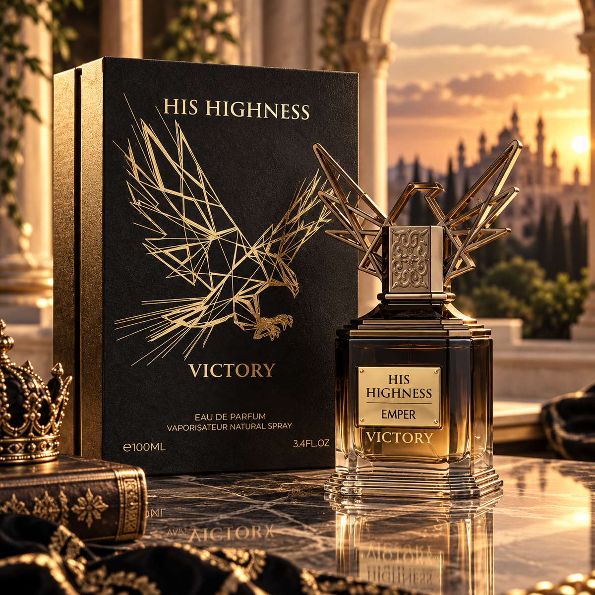 Emper His Highness Victory Eau de Parfum 100ml bottle