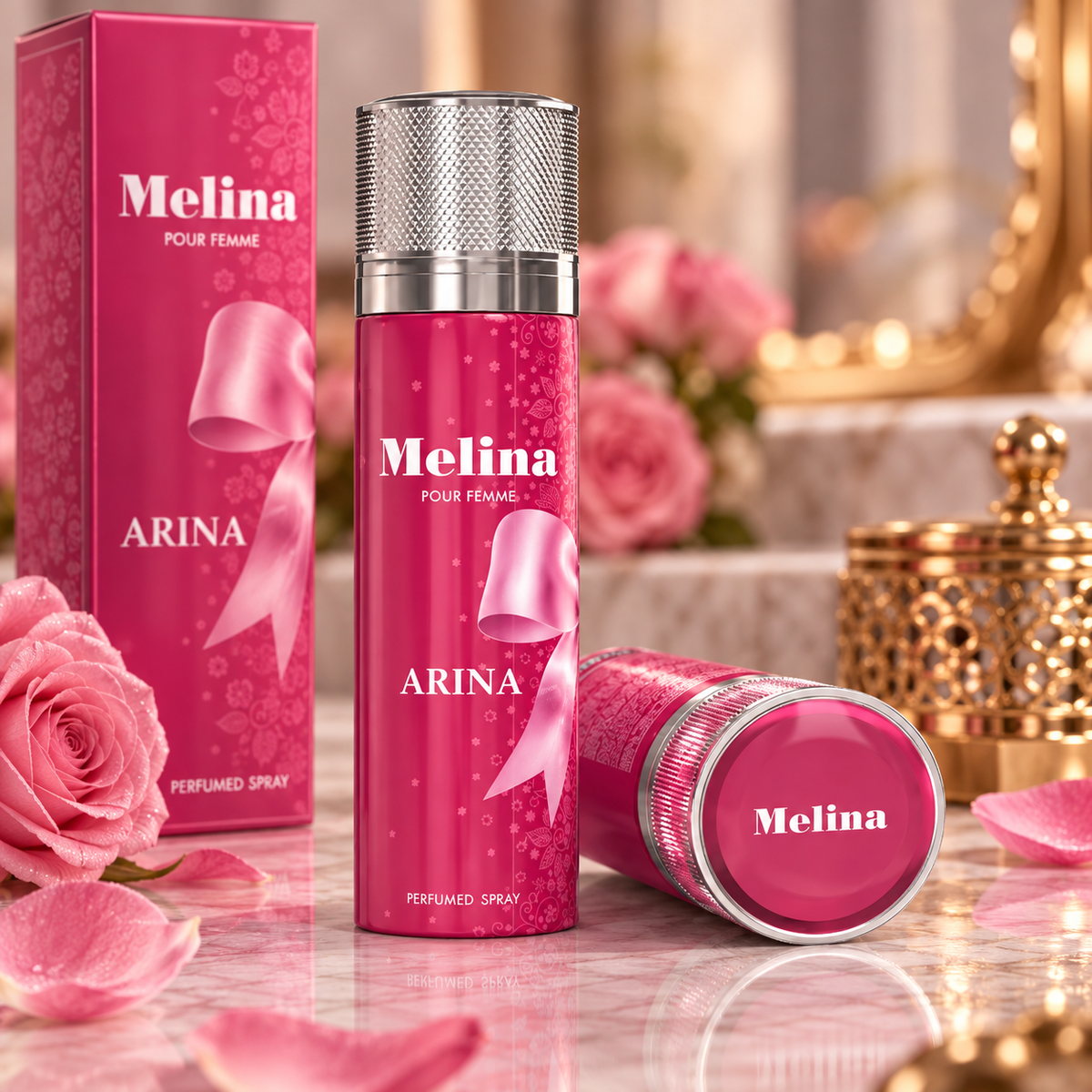 Emper Melina Arina Deodorant Body Spray 200ml can