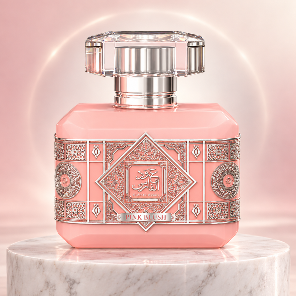 Al Fares Musk Al Fares Pink Blush Eau de Parfum 100ml bottle
