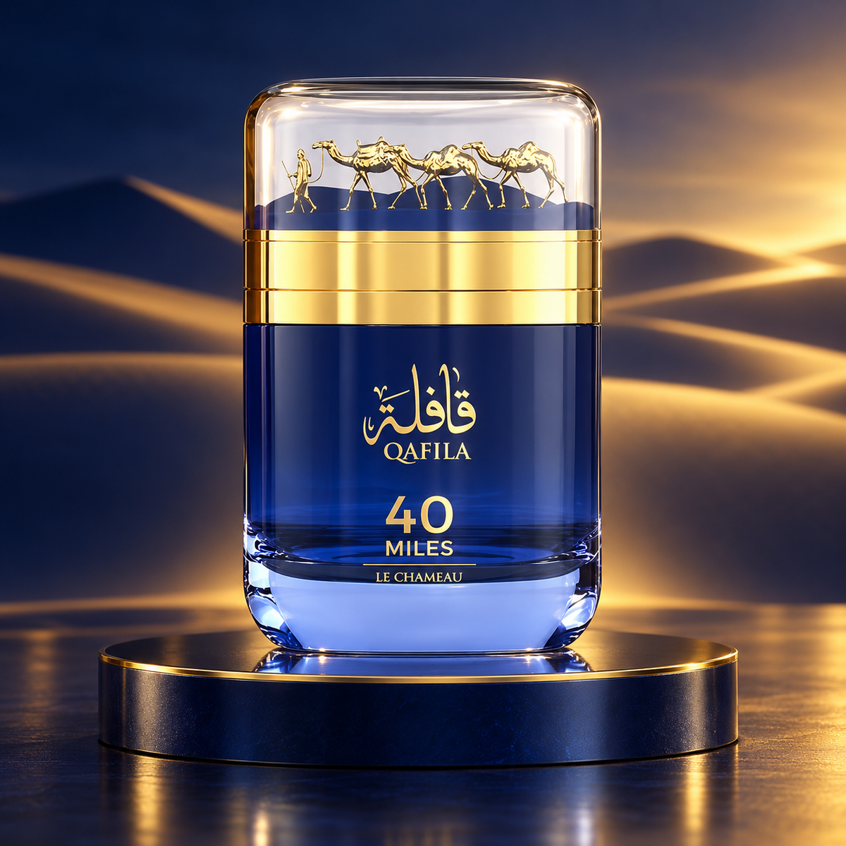 Le Chameau Qafila 40 Miles Eau de Parfum 100ml bottle