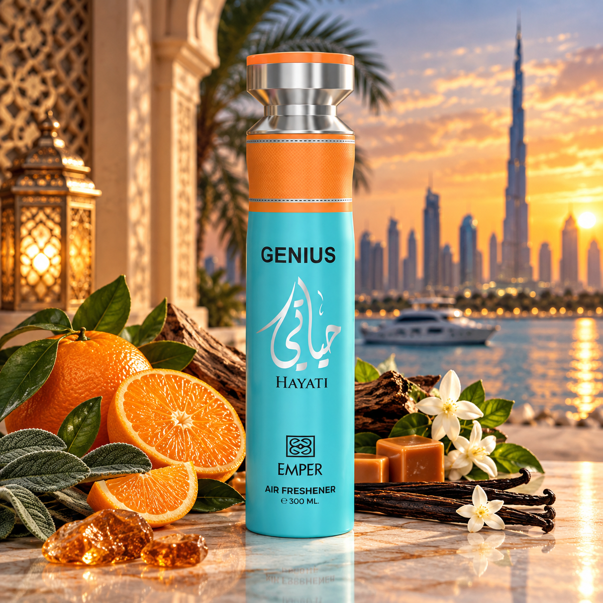 Emper Genius Hayati Air Freshener 300ml can